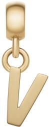 Daniel Wellington Aranyozott medál "V" betű Charms DW00400505