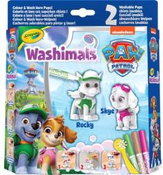 Crayola Washimals: Kimosható Mancs őrjárat figura, 2 db - többféle (74-0287) - jateknet