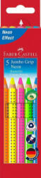 Faber-Castell GRIP Jumbo neon színesceruza készlet (110994)