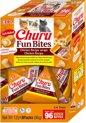 Inaba Ciao Churu Fun Bites - Csirkés töltött wrap falatok 96 g