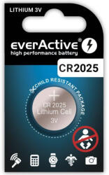 everActive lítium gombelem CR2025 3V (18647)
