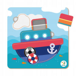 dodo Dodo: Hajó - 5 darabos mini puzzle (DOP300350) (DOP300350)