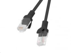 Lanberg Patchcord RJ45 CAT6 UTP kábel 3m fekete (PCU6-10CC-0300-BK)