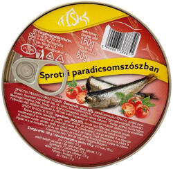 Paradicsomos sprotni tépőzáras - 160 g