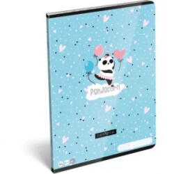 Lizzy Card Pandacorn: Sima füzet - A4 (17600) - aqua