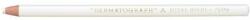 uni Jelölõceruza, UNI, "Dermatograph", fehér (TU7600FEH12) - tutitinta