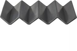 COSTA NOVA Escada Téglalap alakú tányér, magasság: 39 mm, hossz: 355 mm, fekete