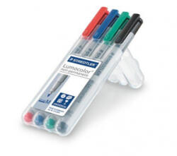 STAEDTLER 'Lumocolor 315 M' Alkoholmentes marker OHP 1 mm 4 különböző szín (315 WP4)