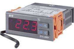 VOLTCRAFT Beépíthető LED-es Hőmérő Modul, Hőfokkapcsoló Modul 2 Relés Vezérléssel 230V/AC Voltcraft ETC-200