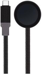 TACTICAL Recce 3: 20 Fekete/Szürke USB-C Töltőkábel Apple Watch 1 / 2 / 3 / 4 / 5 / 6 / SE / 7 Készülékekhez - fizz