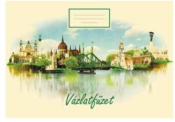 Herlitz B5 32 lapos famentes spirál vázlatfüzet (09057332) - officedepot