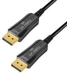 LogiLink DisplayPort kábel, DP/M-DP/M, 8K/60 Hz, AOC, 50 m (CDF0104) - pepita