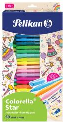 Pelikan Colorella Star C302 50 színű filctoll készlet (00825092) - officedepot