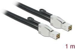 Delock PCI Express kábel Mini SAS HD SFF-8674 - SFF-8674 csatlakozókkal, 1 m (86621) - pepita