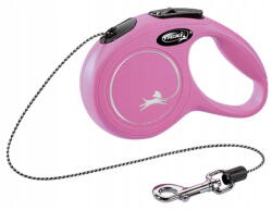 flexi póráz Classic zsinóros Xs 3m rózsaszín Shih Tzu (4000498022436)