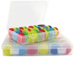 Trabucco Eva Spool Box + 36 db előke(szerelék) tartó spulni