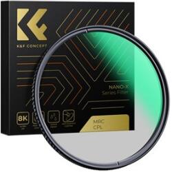 K and F Concept K&F Concept NANO-X series, B270, HD, CPL szűrő, vízlepergető, karcálló, 52mm (KF-01-993V1) - tripont