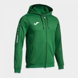 joma Olimpiada Zip-Up Hoodie Kapucnis Felső - L Méret, Zöld