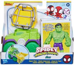 Hasbro Pókember: Póki és csodálatos barátai - Hulk akciófigura járművel - Hasbro