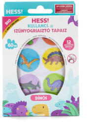 Elysium HESS! kullancs- és szúnyogriasztó dínós tapasz enyhébb aromával, 0-3 éves kortól (60 db)