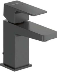 Duravit Manhattan - Mosdócsaptelep, leeresztővel, matt fekete MH1010001046 (MH1010001046)