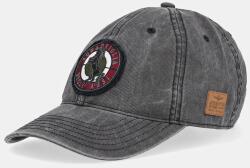 Aeronautica Militare șapcă de baseball din bumbac culoarea negru, cu imprimeu, HA1211CT2476 PPYA-CAM092_99X (HA1211CT2476)
