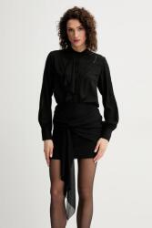 Silvian Heach cămașă CORGET femei, culoarea negru, regular, GPP25354BL MPYA-BDD002_99X (GPP25354BL)