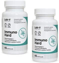 Lab-v LAB-V Immuno Hard - Immunerősítés kutyáknak és macskáknak 2x45 kapszula