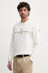 Aeronautica Militare bluza barbati, culoarea bej, cu imprimeu, FE2005F459 PPYA-BLM11Y_01X (FE2005F459)