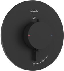 Hansgrohe Ecostat Comfort S zuhanycsaptelep süllyesztett z termosztáttal fekete 33714670