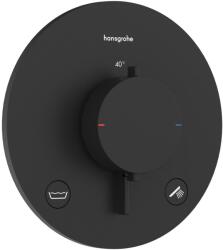 Hansgrohe Ecostat Comfort S kád és zuhany csaptelep süllyesztett z termosztáttal fekete 33718670