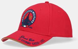 Aeronautica Militare șapcă de baseball din bumbac culoarea rosu, cu imprimeu, HA1208CT2261 PPYA-CAM090_33X (HA1208CT2261)