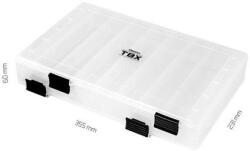 Delphin TBX Duo 355-16P Clip, 355x231x60mm szerelékes doboz