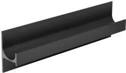 FDU Bútorfogantyú PERFILA-12 2900mm matt fekete (FU-1924-3000-07)