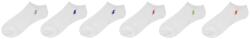 Ralph Lauren Чорапи Polo Ralph Lauren Women's 6 Pack Trainer Socks - White