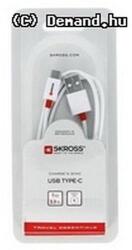 SKROSS Kab USB3.1 C M- 2.0 A M 1m White Skross 72660 (72660)