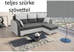 Meblohand Nemo sarok ülőgarnitúra, teljes szürke kárpittal - sprintbutor