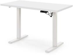 Halmar B54 állítható magasságú íróasztal, szín: fehér/fehér - sprintbutor
