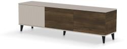 Halmar RANDOM 2 RTV-2 TV szekrény, 180 cm, szín: kasmír/dió/fekete - sprintbutor