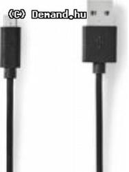 Nedis Kab USB A M- microB M 2m Nedis Black CCGL60500BK20 (CCGL60500BK20)