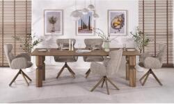 Halmar MELTON bővíthető étkezőasztal, téglalap alakú, szín: világos dió - sprintbutor