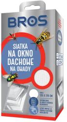 Tetőablak rovarháló 120×170 cm fehér, rugalmas szegéllyel, ragasztós akasztókkal (69063)