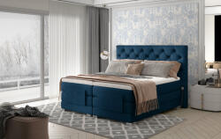 Eltap Lóhere 140x200 boxspring ágy sötétkék - smartbutor