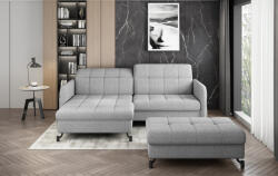 ELTAP Sarok lorelle + pouf lounge ülőgarnitúra szett, szürke - smartbutor - 630 000 Ft