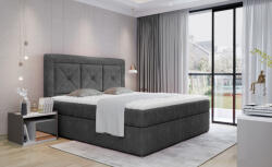 Eltap Idris 180x200 boxspring ágy sötétszürke - smartbutor - 363 300 Ft