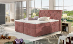 Eltap Balvin 140x200 boxspring ágy rózsaszín - smartbutor - 356 300 Ft