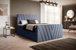 Eltap Candice 160x200 boxspring ágy sötétkék - smartbutor - 466 900 Ft