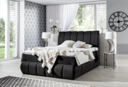 Eltap Vincenzo 160x200 boxspring ágy fekete - smartbutor - 361 200 Ft
