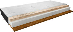 Eltap Latex matrac mokka 80x200 cashmere + fekete bársony matrac, fehér - smartbutor