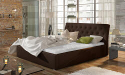 Eltap Milano 140x200 fa keretes ágy sötétbarna - smartbutor - 205 800 Ft